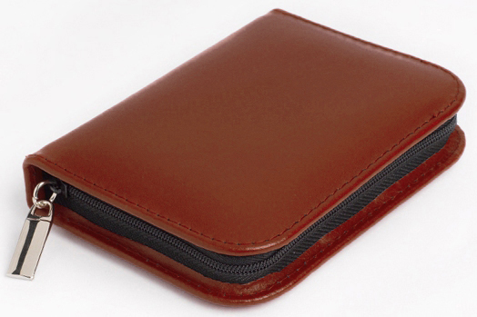 Mini Globuli Etui Rindleder für 32 Gläser in 7 Farben