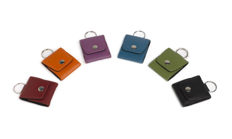 Schlüsselanhänger-Notfall-Etui für Homöopathie 12 Stück in 6 Farben sortiert