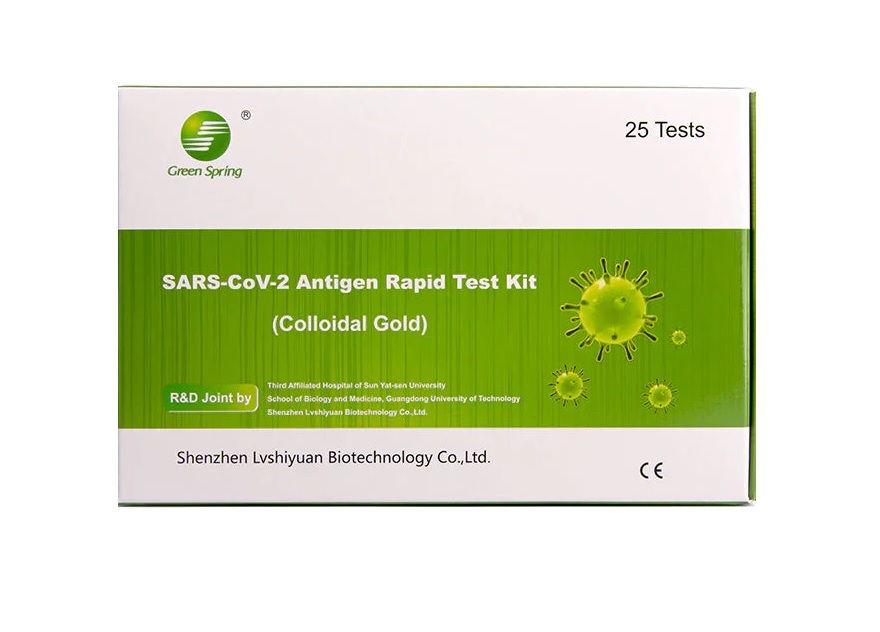 Covid-19 Green Spring Profitest 4 in 1 Schnelltest 25 St. Box 